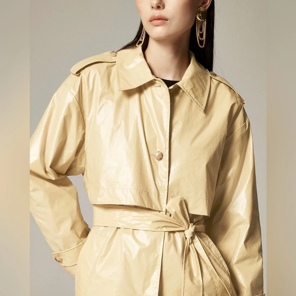 J.Crew Rain-or-shine trench coat CI112